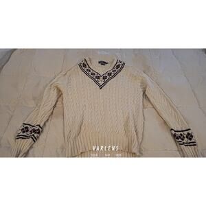 Vintage Men’s XL Polo Ralph Lauren V Neck Argyle Sweater